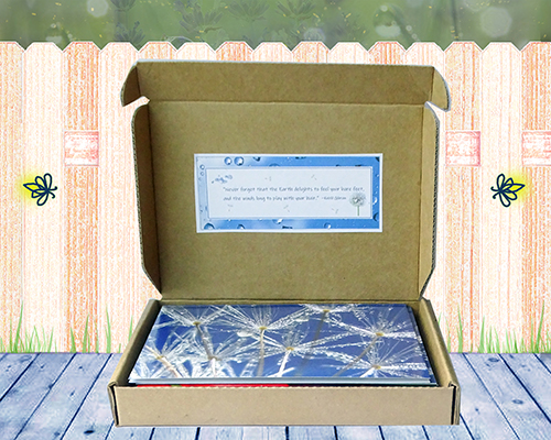 Poetry of Nature I - Greeting Card Collection - open box view